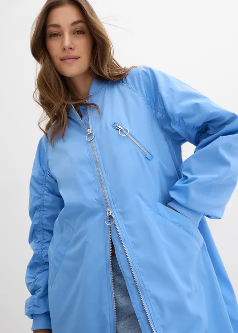 Blouson-Mantel mit Strickkragen, bonprix