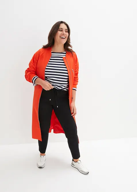 Blouson-Mantel mit Strickkragen, bonprix