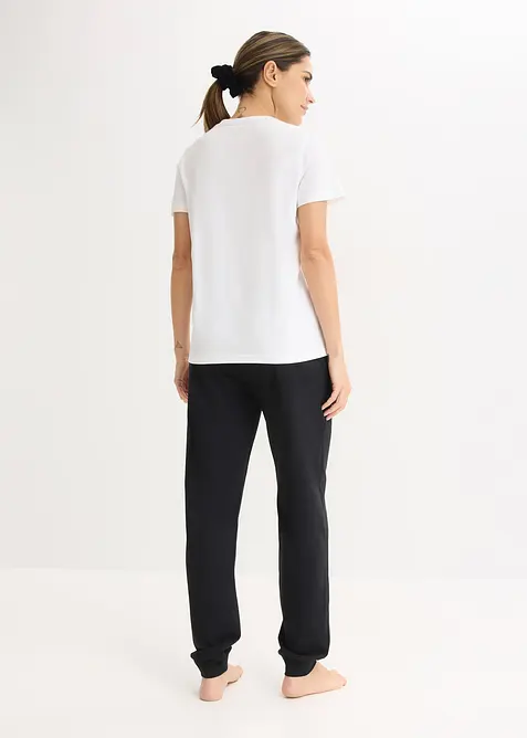 Pyjama aus weicher Baumwolle, bonprix