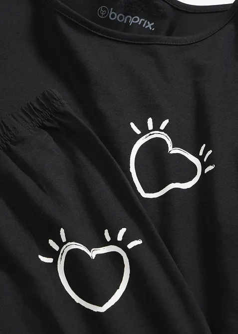 Pyjama aus weicher Baumwolle, bonprix