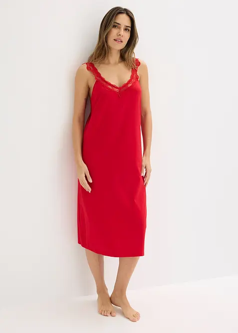 Nachthemd mit Spitze, bonprix