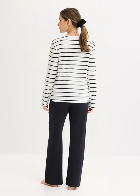 Pyjama aus reiner Baumwolle, bonprix