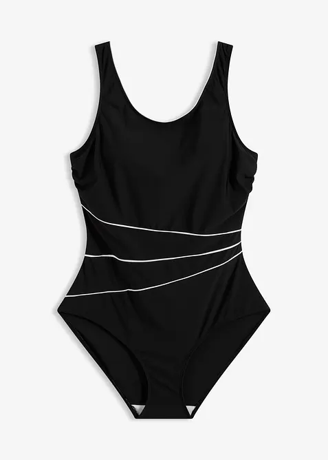 Light Shape-Badeanzug mit Ziern&auml;hten, bonprix