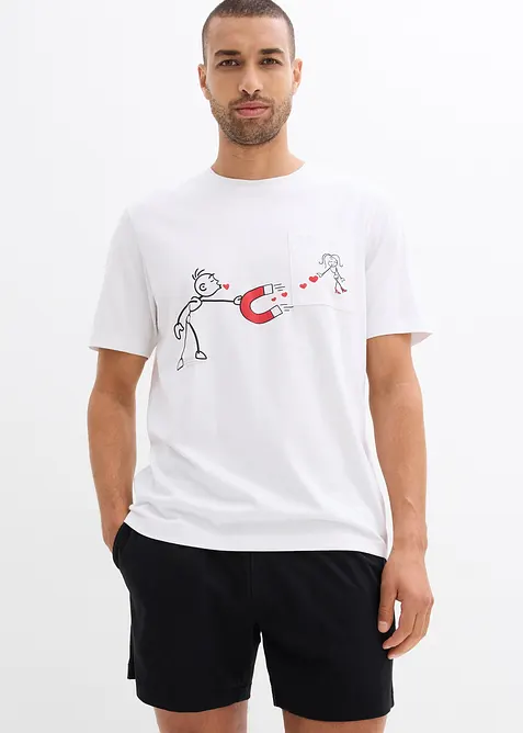 Pyjashort en coton doux, bonprix