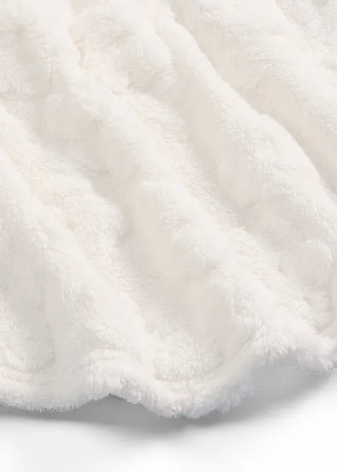 Oversized Longpullover mit Herzchenmuster, bonprix