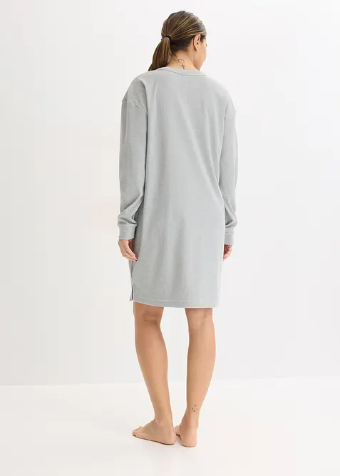 Homewear Kleid aus weicher Rippe, bonprix