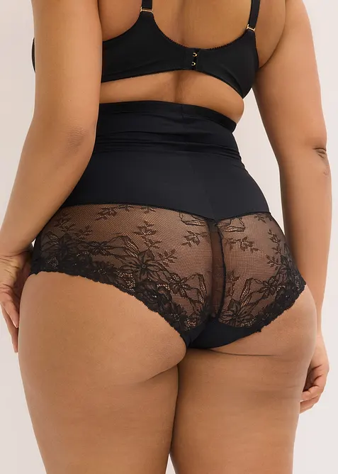 Medium Shape Panty Highwaist mit Spitze, bonprix