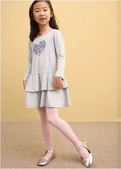 Lot de 2 robes en jersey 100% coton, bonprix