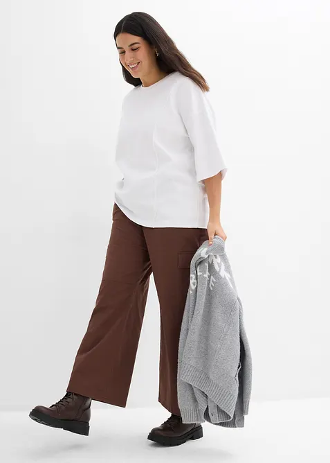 T-shirt oversize 100% coton, bonprix