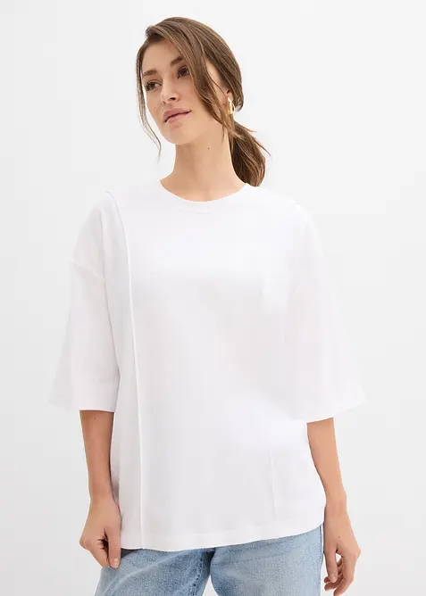 Oversize-Shirt aus reiner Bio-Baumwolle, bonprix
