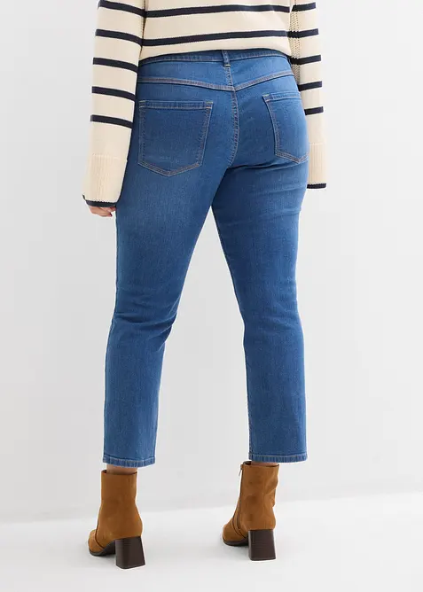 Jean slim taille mi-haute, bonprix
