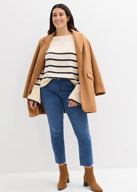 Jean slim taille mi-haute, bonprix