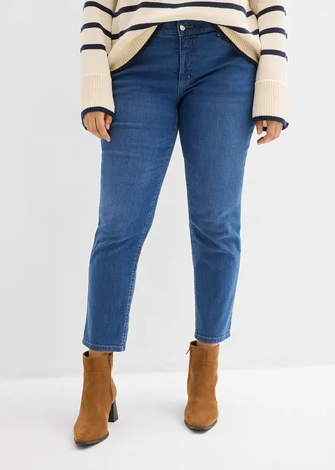 Jean slim taille mi-haute, bonprix
