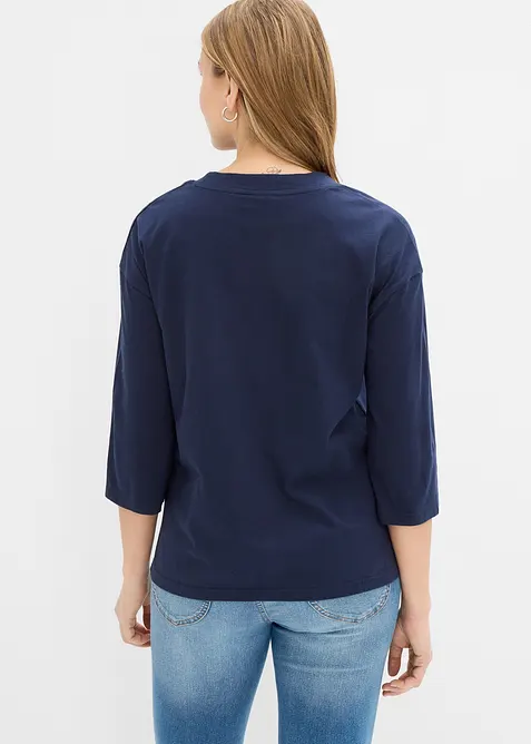 Boxy-Shirt aus reiner Baumwolle, bonprix