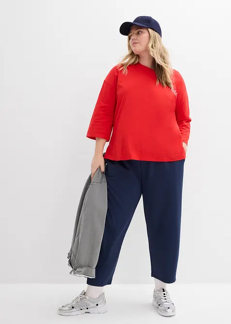 Boxy-Shirt aus reiner Baumwolle, bonprix