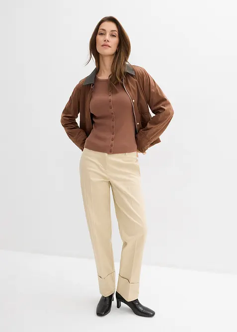 Feinstrickjacke aus softem Viskose-Mix, bonprix