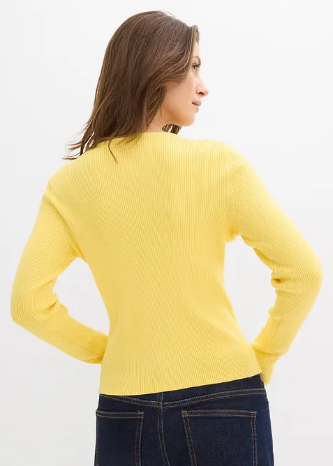 Feinstrickjacke aus softem Viskose-Mix, bonprix