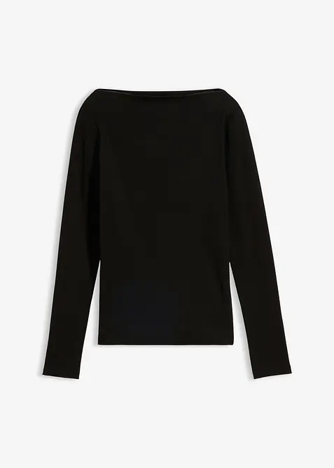 Figurbetontes Rippshirt, bonprix