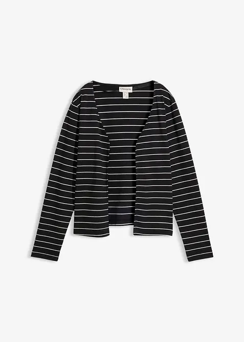 Heavy Jersey Shirtjacke aus reiner Bio-Baumwolle, bonprix