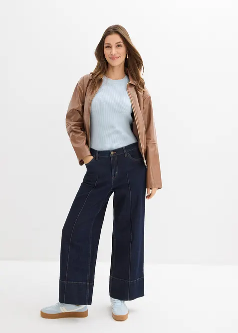 Veste enduite courte, bonprix