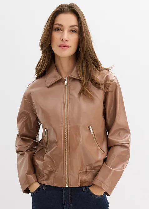 Veste enduite courte, bonprix