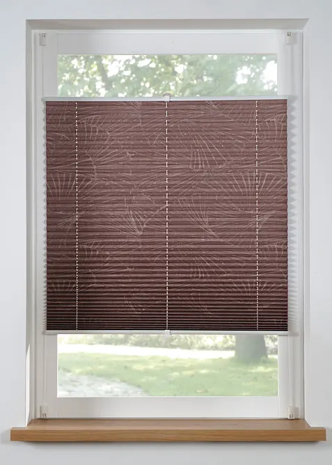 Store pliss&eacute; occultant avec imprim&eacute;, bonprix