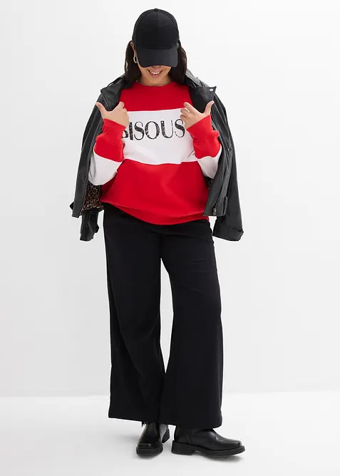 Sweat oversize et doux, bonprix