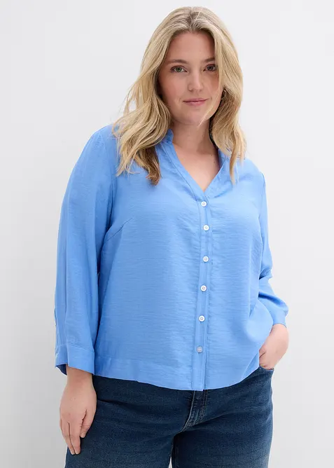 Boxy-Bluse aus Viskosemix, bonprix