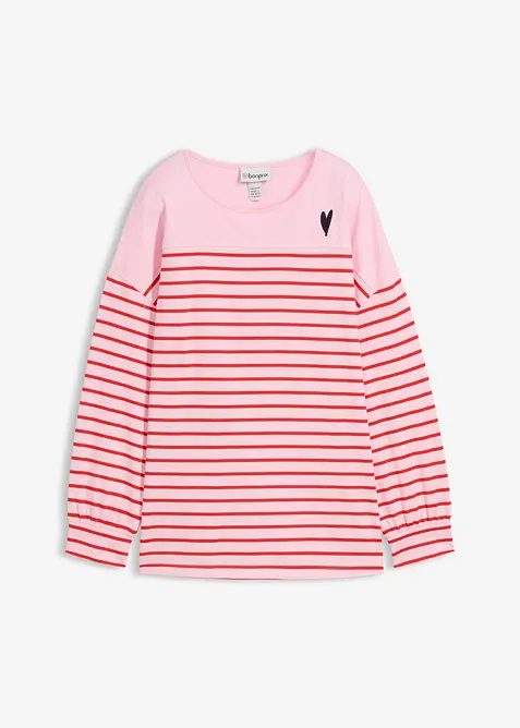 Langarmshirt aus reiner Bio-Baumwolle, bonprix