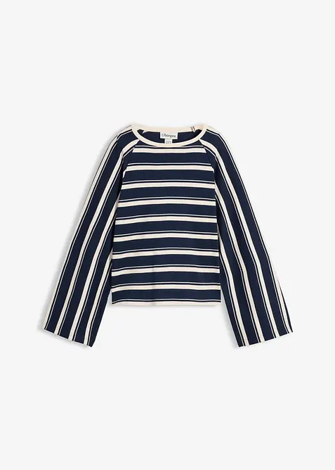 Langarmshirt aus schwerer Jerseyware, bonprix