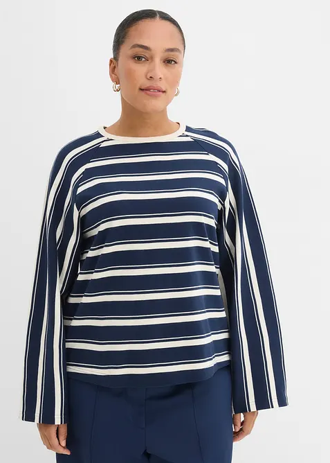 Langarmshirt aus schwerer Jerseyware, bonprix