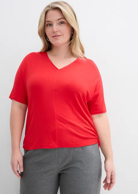 Shirt aus Viskosemix, bonprix