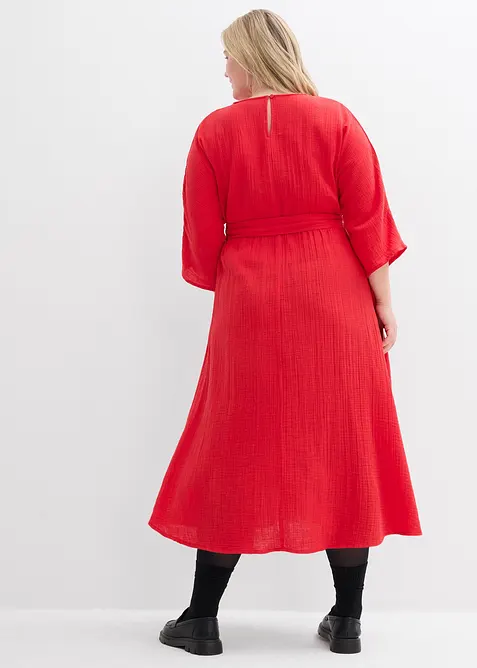 Midikleid aus weicher Baumwolle, bonprix