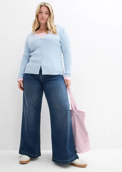 Gilet en maille fine, bonprix