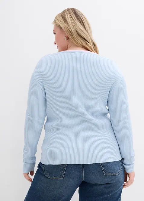 Gilet en maille fine, bonprix