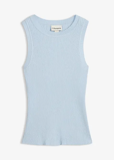 Stricktop mit Viskose, bonprix