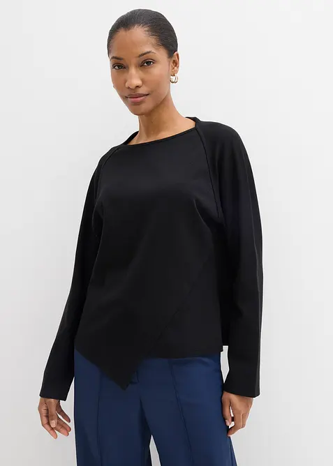 Langarmshirt aus reiner Bio-Baumwolle, bonprix