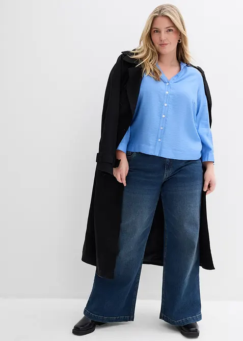 Boxy-Bluse aus Viskosemix, bonprix