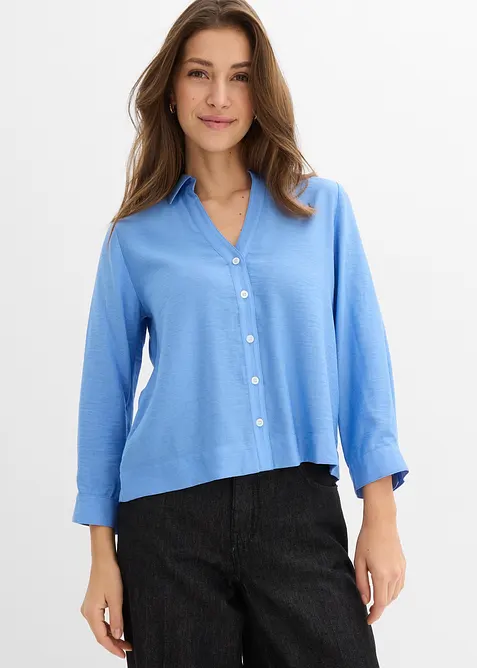 Boxy-Bluse aus Viskosemix, bonprix