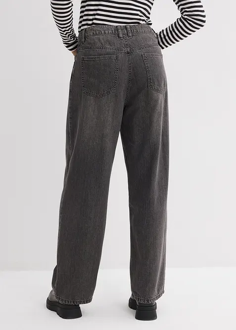 Wide-Leg-Jeans High Waist, bonprix