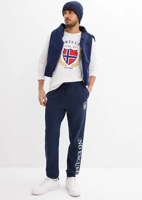 Pantalon de jogging 100% coton, bonprix