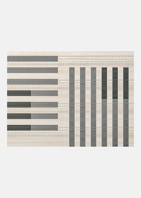 Waschbare Fu&szlig;matte mit grafischem Design, bonprix