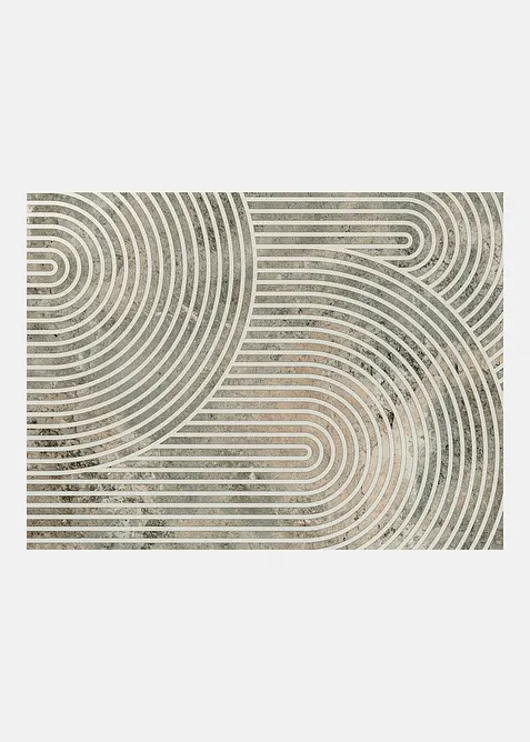 Waschbare Fu&szlig;matte mit grafischem Design, bonprix