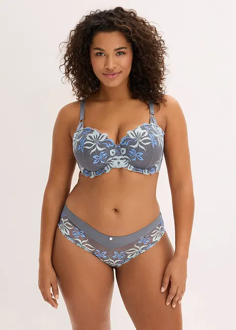 Soutien-gorge balconnet avec broderie, bonprix