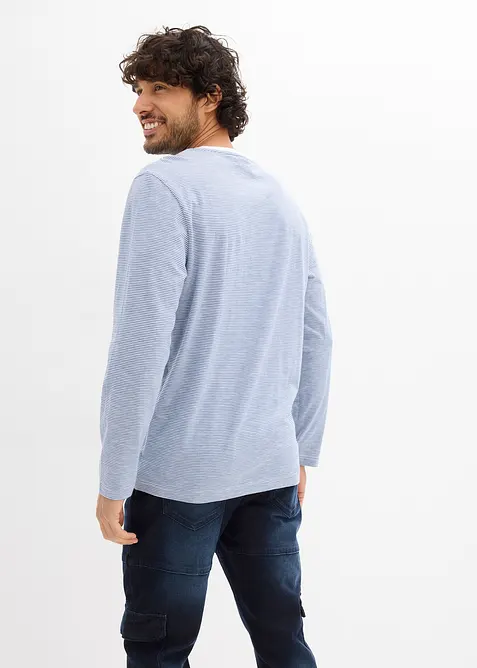 T-shirt manches longues 100% coton, bonprix