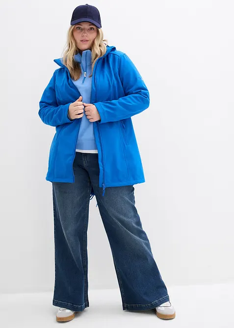 Parka d&eacute;perlante en softshell, bonprix