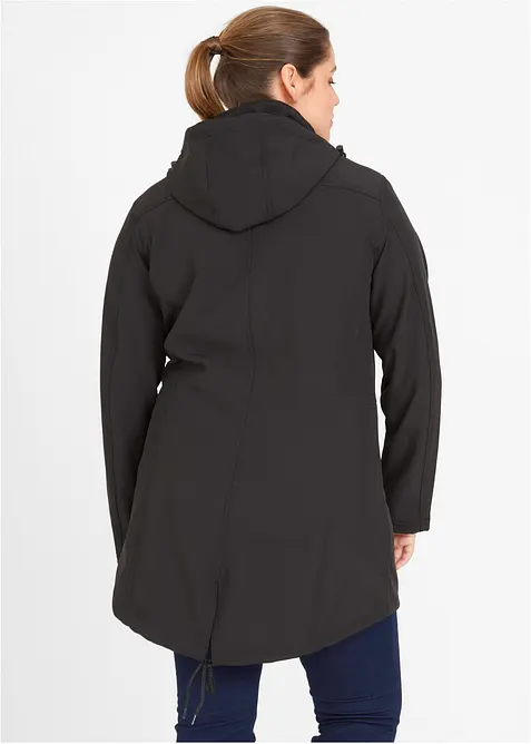 Parka d&eacute;perlante en softshell, bonprix
