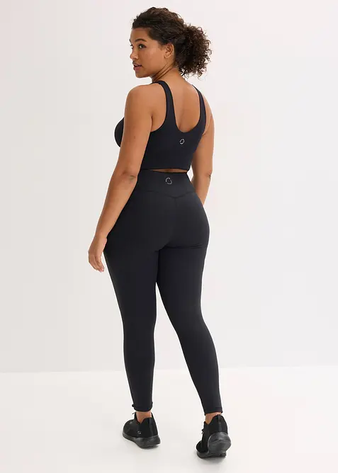 Legging de sport sculptant toucher coton, bonprix