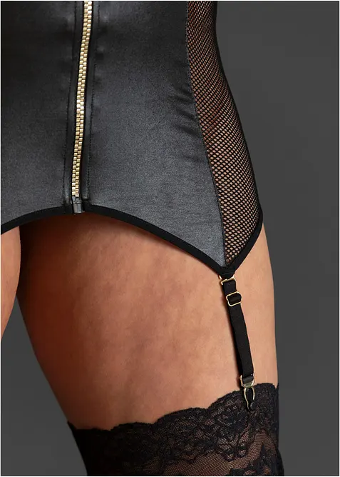 Gu&ecirc;pi&egrave;re sexy avec zip, bonprix
