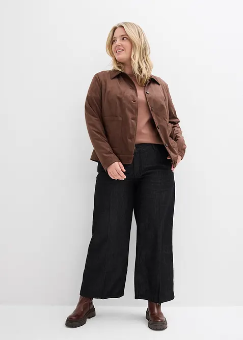 Heavy Jersey Shirt aus reiner Bio-Baumwolle (2er Pack), bonprix